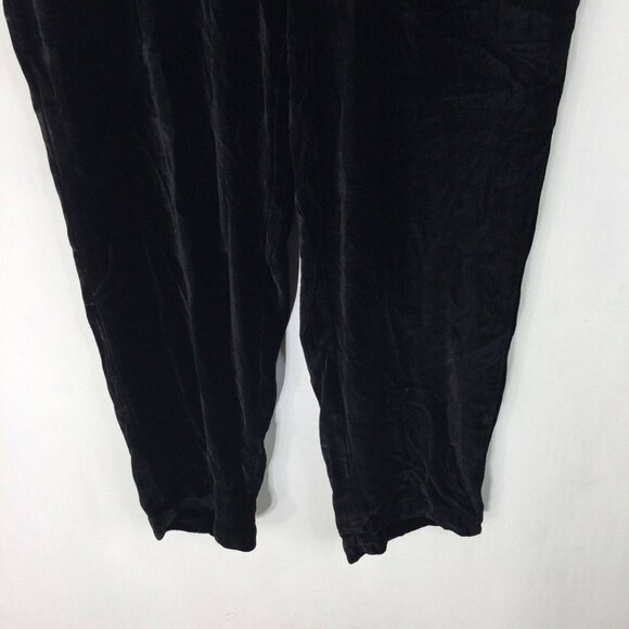 Tommy Bahama Velvet Sands Silk Blend Pants Womens Black Size Medium NWT - Picture 3 of 9